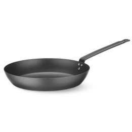 Patelnia  ⌀204x385mm   ze stali węglowej| 628003 HENDI
