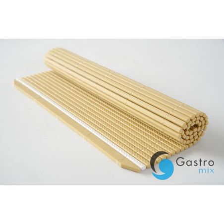 Mata Makisu do rolowania sushi, Hasegawa, beżowy, 250x240mm, Prostokątny| 513835 hendi 