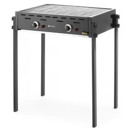 Roast-Master Pro Black Grill gazowy, HENDI, czarny, 11,6kW, | 148822 hendi