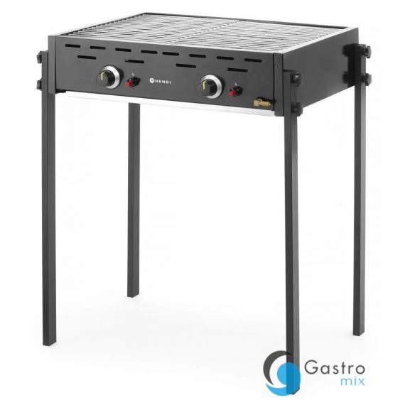 Roast-Master Pro Black Grill gazowy, HENDI, czarny, 11,6kW, | 148822 hendi 