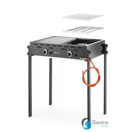 Roast-Master Pro Black Grill gazowy, HENDI, czarny, 11,6kW, | 148822 hendi 