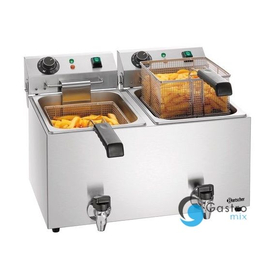 Frytownica 2 x 9l   - SNACK IV Plus | A162824E bartscher 
