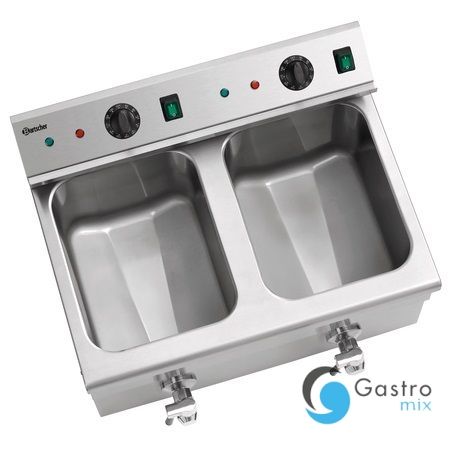 Frytownica 2x8L   indukcyjna Plus | 165119 bartscher 