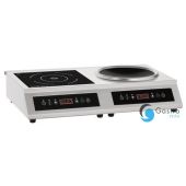 Kuchenka indukcyjna 3,5  kW z wokiem IKIW 70 | 105800 bartsher