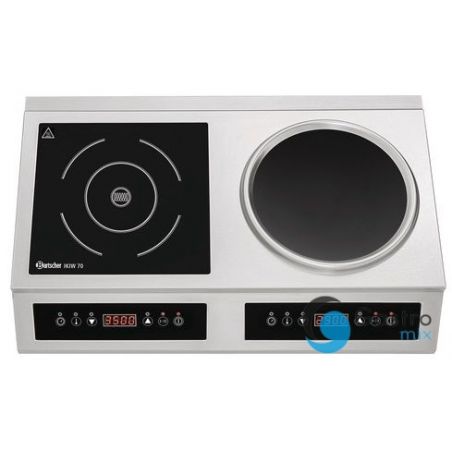 Kuchenka indukcyjna 3,5  kW z wokiem IKIW 70 | 105800 bartsher 