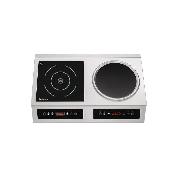 Kuchenka indukcyjna 3,5  kW z wokiem IKIW 70 | 105800 bartsher