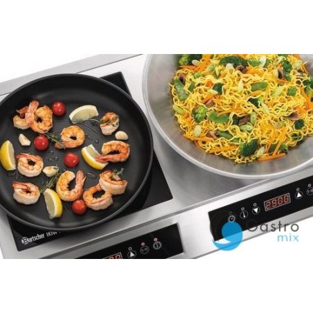 Kuchenka indukcyjna 3,5  kW z wokiem IKIW 70 | 105800 bartsher 