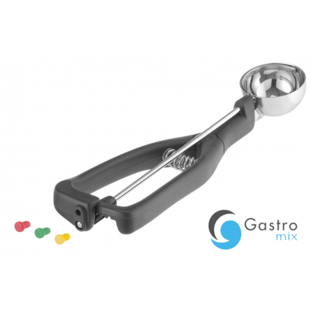 Gałkownica  1/30 dla leworęcznych, Stöckel, czarny, ⌀49x(H)mm | 755204 hendi 