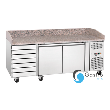 Stół chłodniczy do pizzy G-S7T2 | 200297 bartscher 