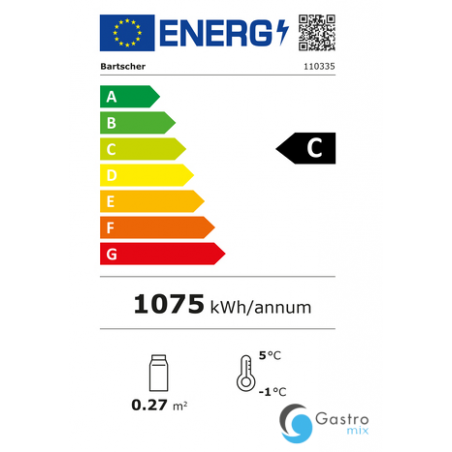 Nadstawa chłodnicza SushiBar GL2-1800 | 110335 BARTSCHER 