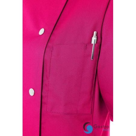 Damska kucharska bluza Greta  ROZMIAR 36  (małe S)  RÓŻOWA | JF4  KARLOWSKY 