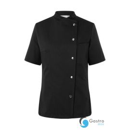 Damska kucharska bluza Greta  ROZMIAR 42  (większe M )  CZARNA | JF4  KARLOWSKY