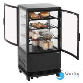 Witryna chłodnicza Mini 64L2T czarna| 700358GV1 BARTSCHER