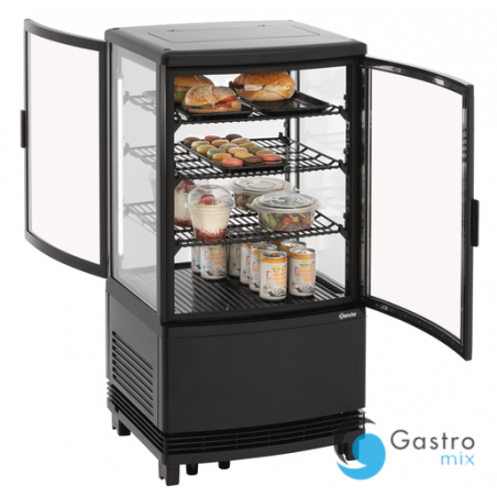 Witryna chłodnicza Mini 64L2T czarna| 700358GV1 BARTSCHER 