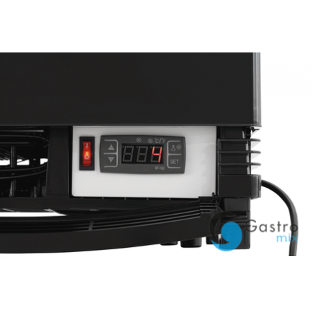 Witryna chłodnicza Mini 64L2T czarna| 700358GV1 BARTSCHER 