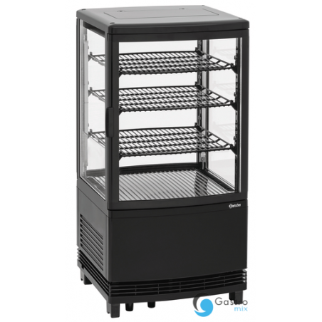 Witryna chłodnicza Mini 64L2T czarna| 700358GV1 BARTSCHER 