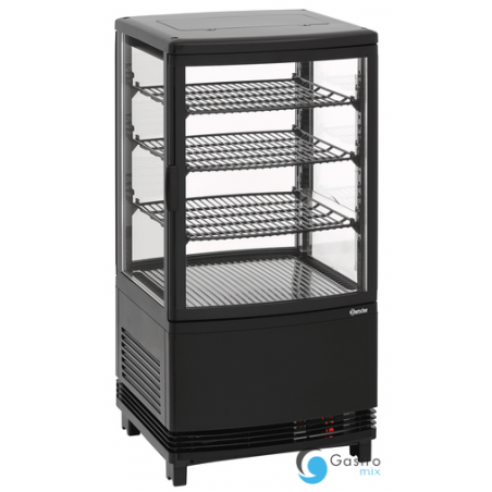 Witryna chłodnicza Mini 64L2T czarna| 700358GV1 BARTSCHER 