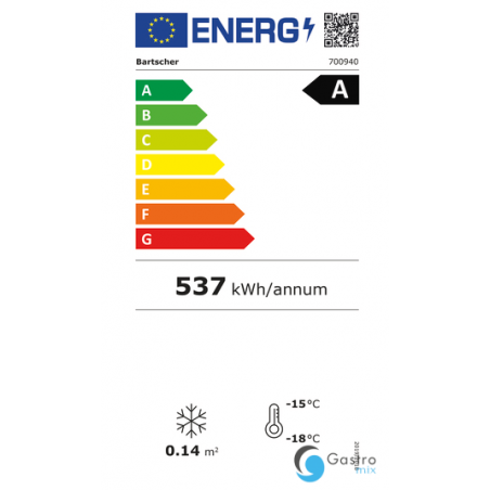 Witryna do lodów 2x5L| 700940 BARTSCHER 