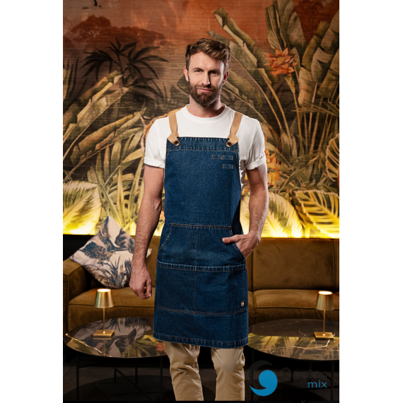 FARTUCH Z WIĄZANIAMI 100% bawełna | LS41  KARLOWSKY 