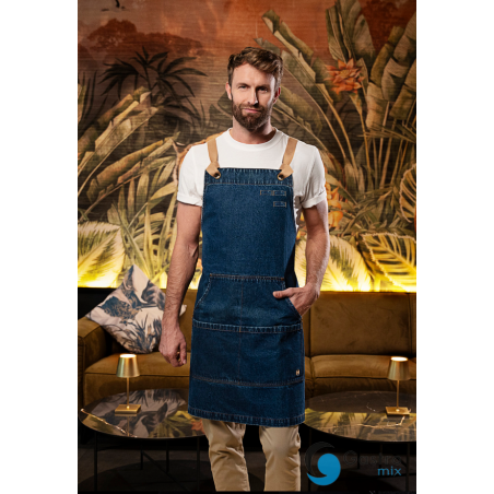 FARTUCH Z WIĄZANIAMI 100% bawełna | LS41  KARLOWSKY 