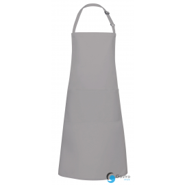 Fartuch kucharski Basic 75 x 90 cm z kieszenią i klamerką SZARY| BLS5 KARLOWSKY