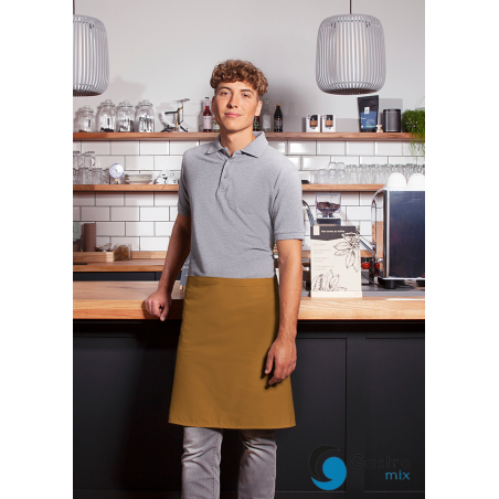 Zapaska kelnerska „Basic” 70 × 55 cm MUSZTARDA | BVS2 KARLOWSKY 