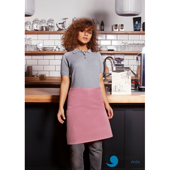 Zapaska kelnerska „Basic” 70 × 55 cm RÓŻOWA | BVS2 KARLOWSKY 