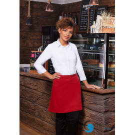 Zapaska kelnerska „Basic” 70 × 55 cm CZERWONA| BVS2 KARLOWSKY