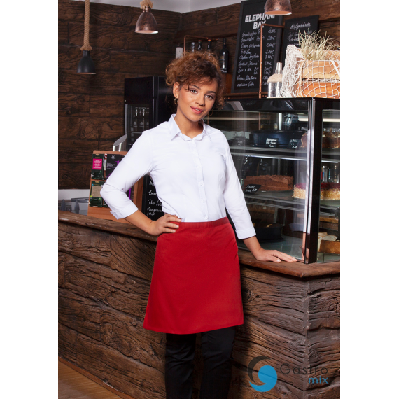 Zapaska kelnerska „Basic” 70 × 55 cm CZERWONA| BVS2 KARLOWSKY 