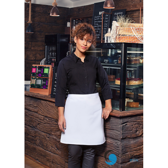 Zapaska kelnerska „Basic” 70 × 55 cm BIAŁA| BVS2 KARLOWSKY 