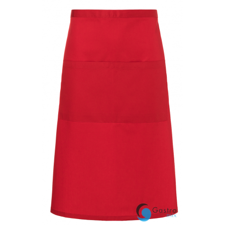 ZAPASKA BASIC Z KIESZENIĄ 70X70 CM  CZERWONA|BBSS3/8  KARLOWSKY 