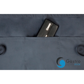  Zapaska kelnerska „Basic”  60 x 35 cm, z kieszeniami ANTRACYT | BVS3 KARLOWSKY