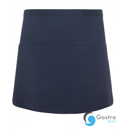 Zapaska kelnerska „Basic”  60 x 35 cm, z kieszeniami GRANAT| BVS3 KARLOWSKY 