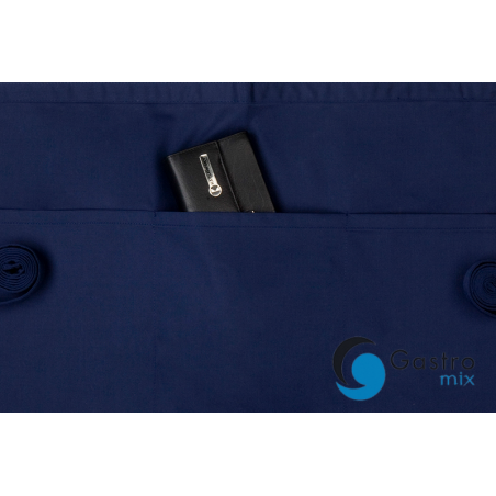 Zapaska kelnerska „Basic”  60 x 35 cm, z kieszeniami GRANAT| BVS3 KARLOWSKY 