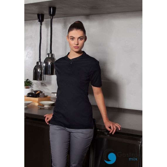 Damska koszula „Performance” CZARNA  ROZMIAR S   | TF3 KARLOWSKY 