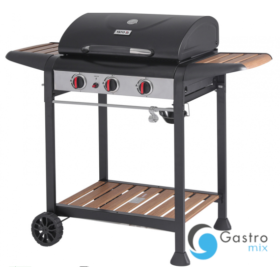 GRILL GAZOWY NATORI, 3 PALNIKI, 9KW | 20009 YATO 