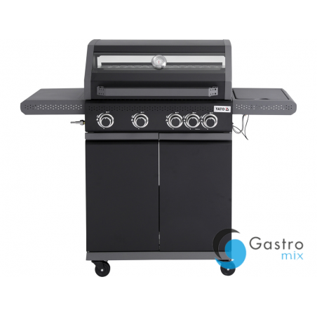 GRILL GAZOWY OKAYA 4+1, 14,5KW, Z SZYBĄ | YG-20010 YATO 