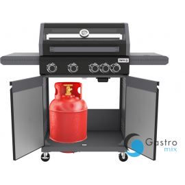  GRILL GAZOWY OKAYA 4+1, 14,5KW, Z SZYBĄ | YG-20010 YATO
