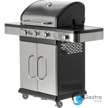 GRILL GAZOWY ZUSHI 3+1, STAL NIERDZEWNA 11,2KW | YG-20018 YATO 
