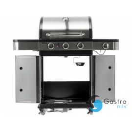  GRILL GAZOWY ZUSHI 3+1, STAL NIERDZEWNA 11,2KW | YG-20018 YATO