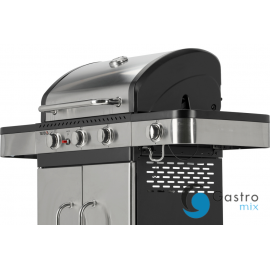  GRILL GAZOWY ZUSHI 3+1, STAL NIERDZEWNA 11,2KW | YG-20018 YATO