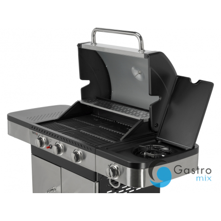 GRILL GAZOWY ZUSHI 3+1, STAL NIERDZEWNA 11,2KW | YG-20018 YATO 
