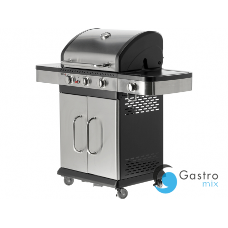 GRILL GAZOWY ZUSHI 3+1, STAL NIERDZEWNA 11,2KW | YG-20018 YATO 