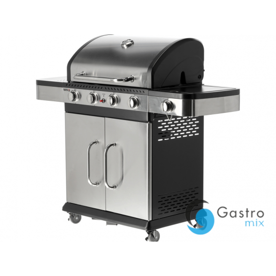 GRILL GAZOWY ZUSHI 4+1, STAL NIERDZEWNA 14,2KW |YG-20019 YATO 