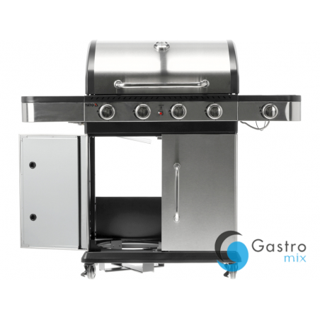 GRILL GAZOWY ZUSHI 4+1, STAL NIERDZEWNA 14,2KW |YG-20019 YATO 