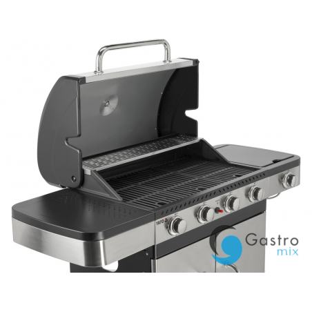 GRILL GAZOWY ZUSHI 4+1, STAL NIERDZEWNA 14,2KW |YG-20019 YATO 