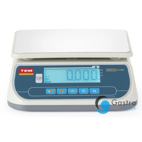 Waga kuchenna LCD z legalizacją 30 kg | TSRP+LCD30T-D HENDI 