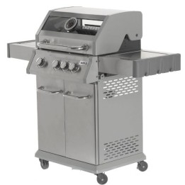 GRILL GAZOWY ITAMI 3+1 INOX.11,5KW,Z SZYBĄ | YG-20015 YATO