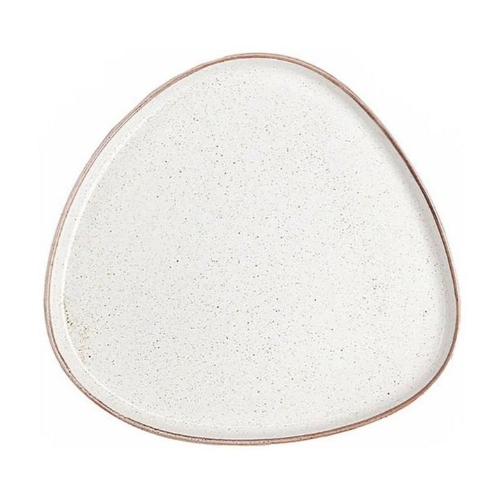 Talerz trójkątny Sand, 270mm | 04ALM007013 FINE DINE