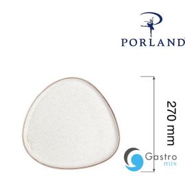 Talerz trójkątny Sand, 270mm | 04ALM007013 FINE DINE